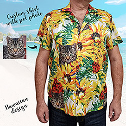 Is it Trending to Put Your Cat's Face on a Dress or Shirt?