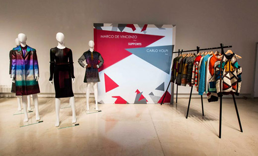 Exhibition '5+5' during the AltaRomaAltaModa fashion week