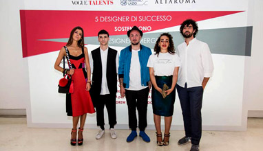 Exhibition '5+5' during the AltaRomaAltaModa fashion week