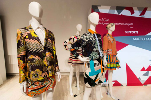 Exhibition '5+5' during the AltaRomaAltaModa fashion week