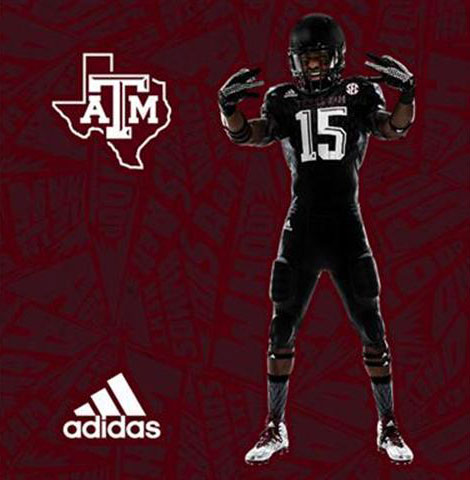 Texas A&M & adidas Unveil New Special Edition Uniforms For Halloween