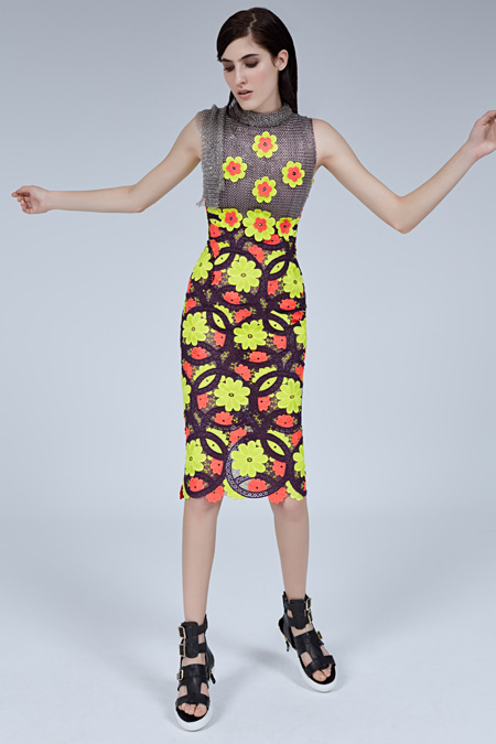 Floral Geometry - Couture Spring Summer 2015 by ALFREDO VILLALBA