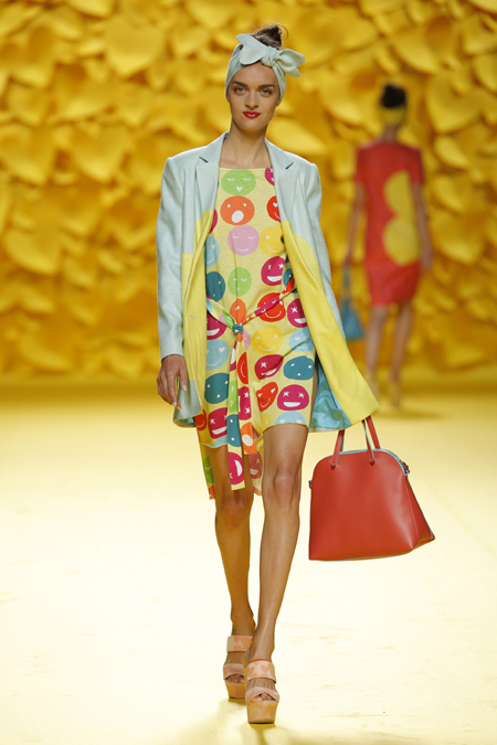 Agatha Ruiz de la Prada presented Spring/Summer 2016 collection during Mercedes-Benz Fashion Week Madrid