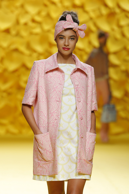 Agatha Ruiz de la Prada presented Spring/Summer 2016 collection during Mercedes-Benz Fashion Week Madrid