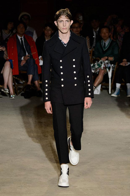 Alexander McQueen Menswear Spring/Summer 2016 collection