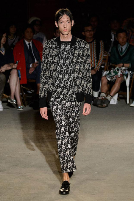 Alexander McQueen Menswear Spring/Summer 2016 collection