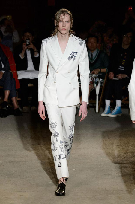 Alexander McQueen Menswear Spring/Summer 2016 collection