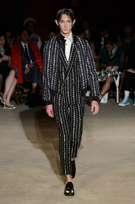 Alexander McQueen Menswear Spring/Summer 2016 collection