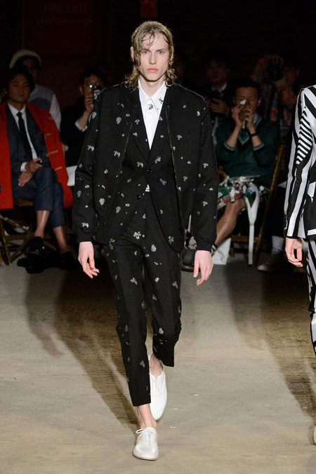 Alexander McQueen Menswear Spring/Summer 2016 collection