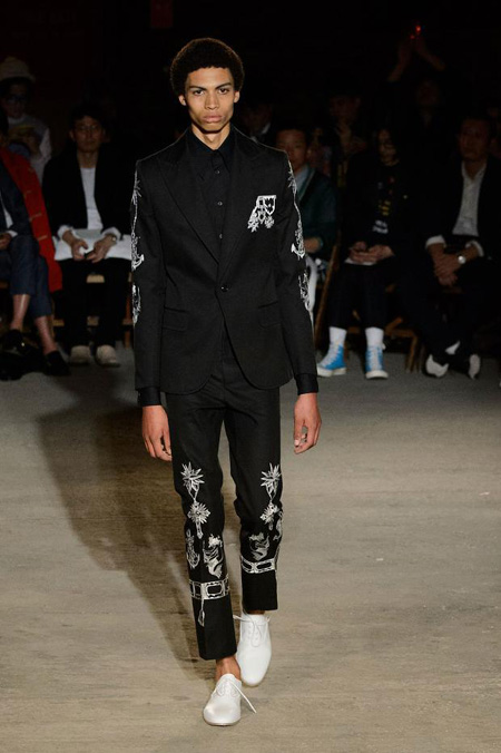 Alexander McQueen Menswear Spring/Summer 2016 collection