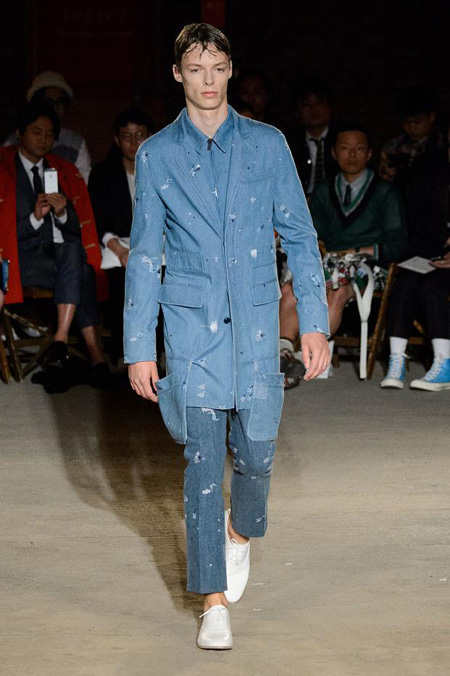 Alexander McQueen Menswear Spring/Summer 2016 collection