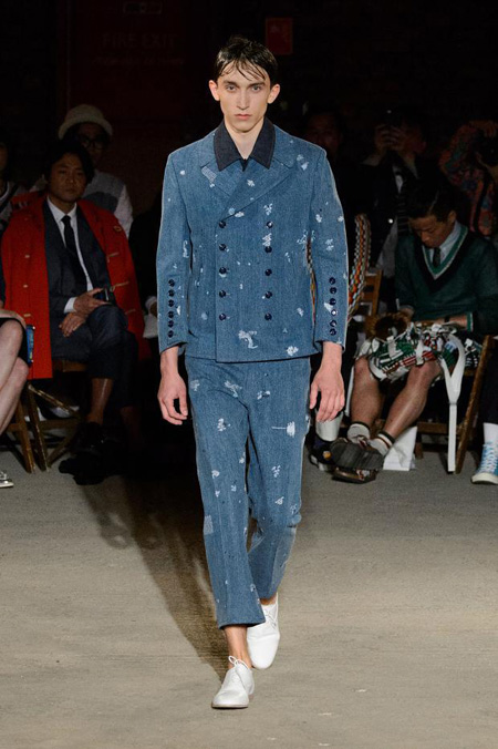 Alexander McQueen Menswear Spring/Summer 2016 collection