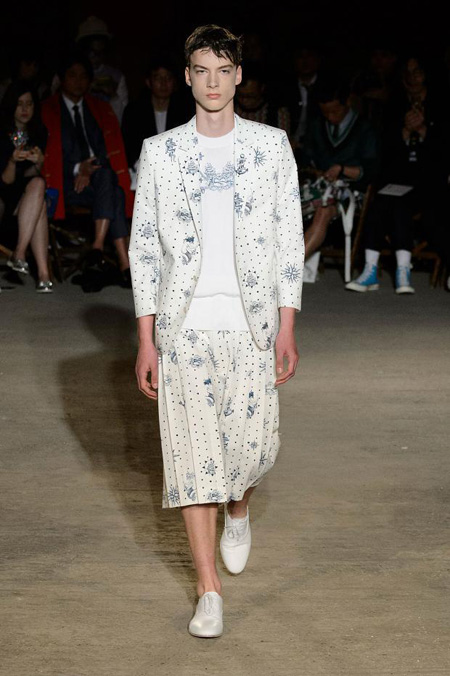 Alexander McQueen Menswear Spring/Summer 2016 collection