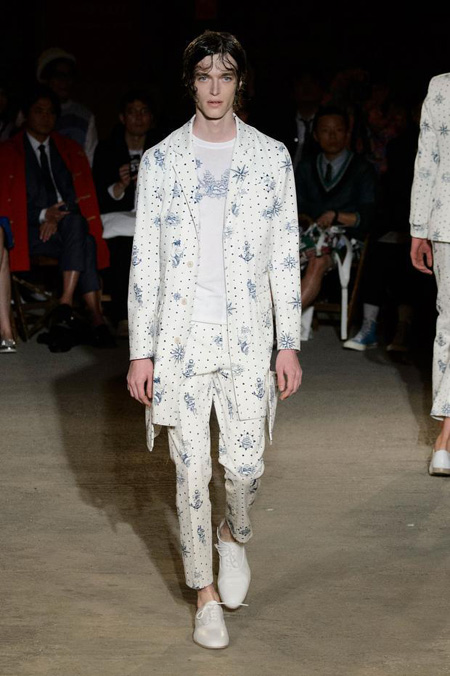 Alexander McQueen Menswear Spring/Summer 2016 collection