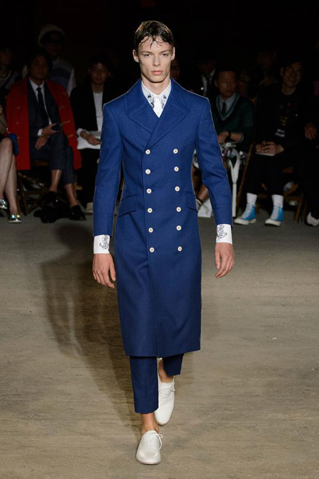 Alexander McQueen Menswear Spring/Summer 2016 collection