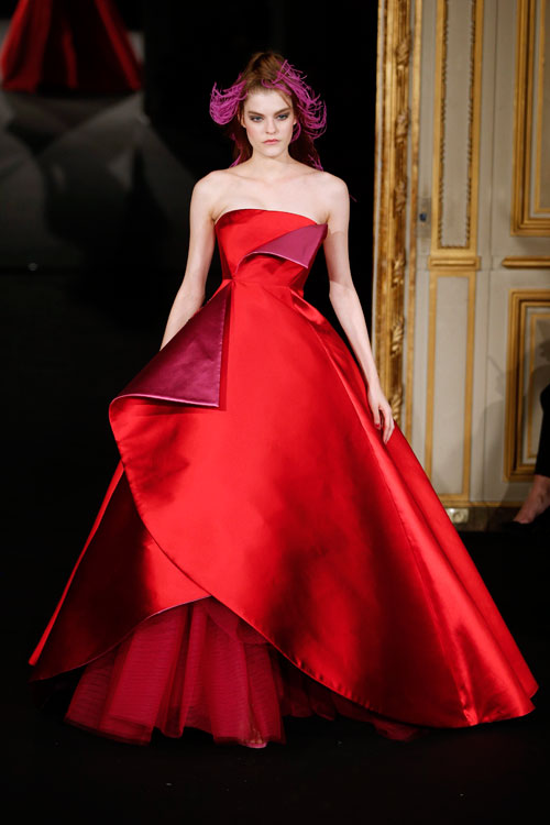 Alexis Mabille presented Spring/Summer 2015 Haute Couture collection during Paris Fashion Week