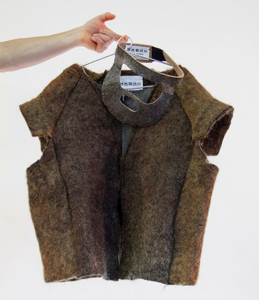 Dutch fashion: Clothing made of human hair