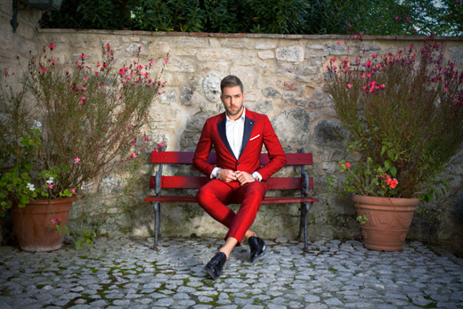 Andrea Neri Spring-Summer 2015 men's suit collection