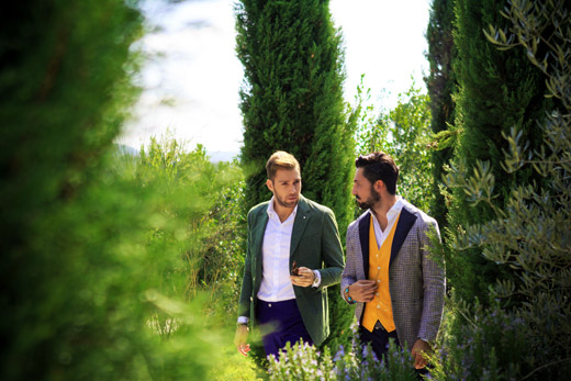 Andrea Neri Spring-Summer 2015 men's suit collection