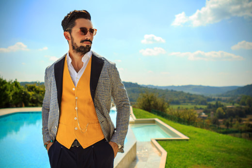 Andrea Neri Spring-Summer 2015 men's suit collection