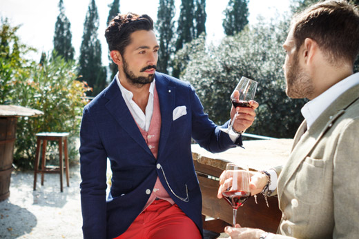 Andrea Neri Spring-Summer 2015 men's suit collection