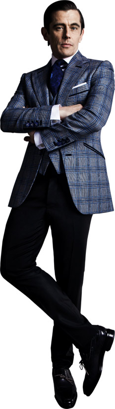 Angelo Galasso style, Ziver suit and Gucci belt