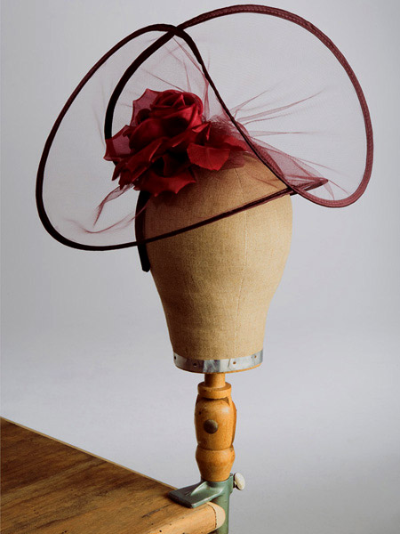 Hats collection by Antica Manifattura Cappelli during the AltaRomaAltaModa fashion week