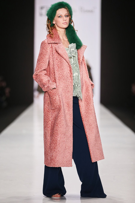 Antonella Rossi presented Fall/Winter 2015-2016 at Mercedes-Benz Fashion Week Russia