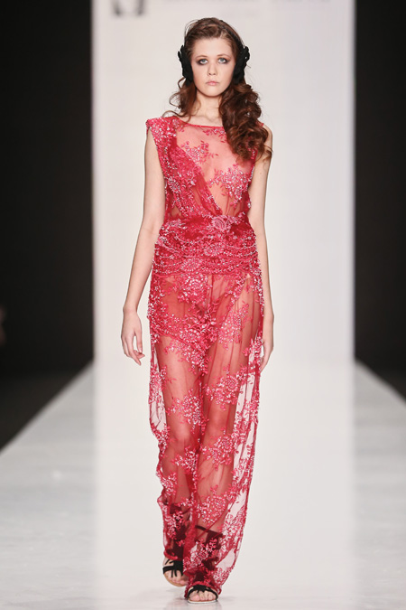 Antonella Rossi presented Fall/Winter 2015-2016 at Mercedes-Benz Fashion Week Russia