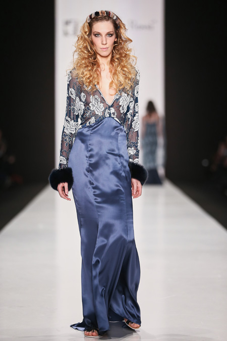 Antonella Rossi presented Fall/Winter 2015-2016 at Mercedes-Benz Fashion Week Russia