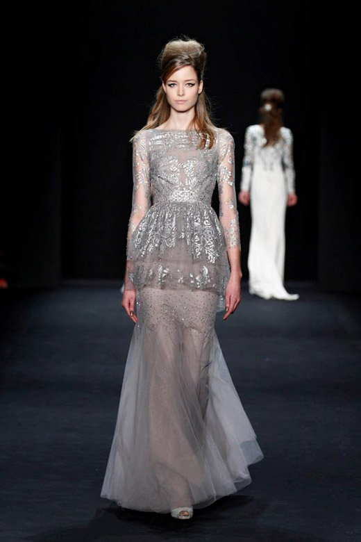 Badgley Mischka Fall-Winter 2015/2016 collection at MBFW New York