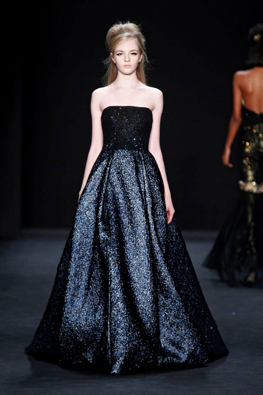 Badgley Mischka Fall-Winter 2015/2016 collection at MBFW New York