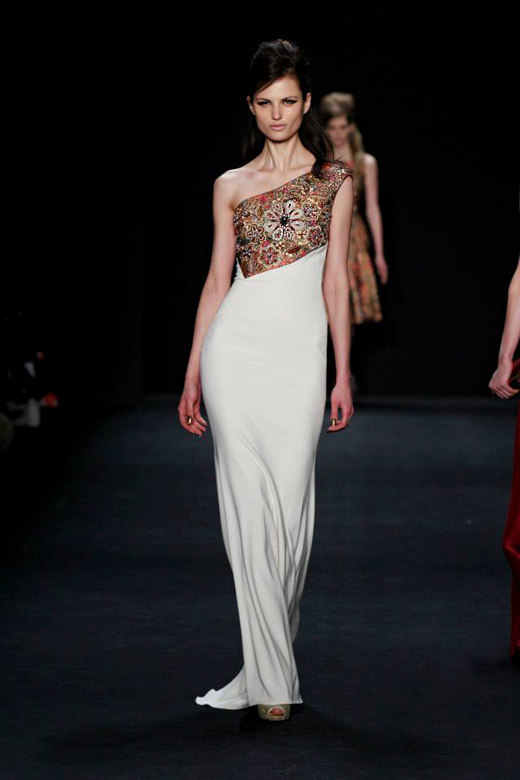 Badgley Mischka Fall-Winter 2015/2016 collection at MBFW New York