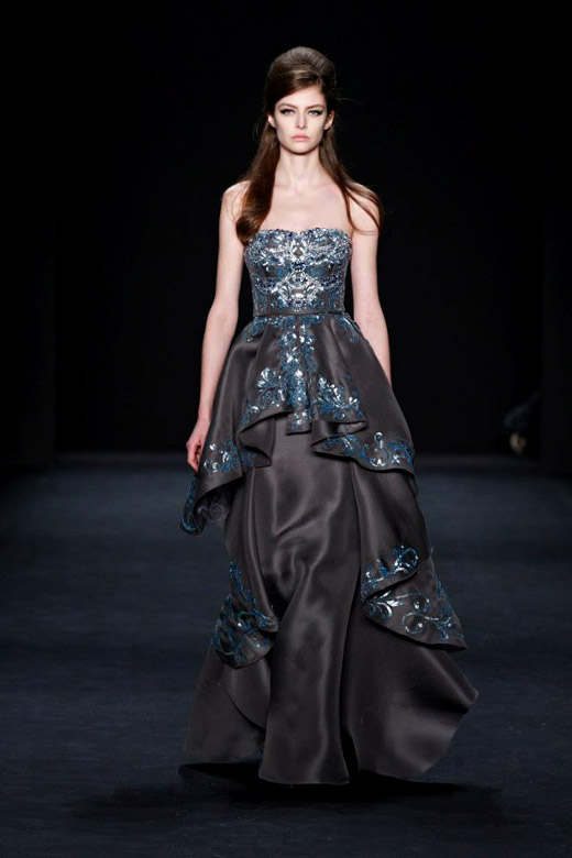 Badgley Mischka Fall-Winter 2015/2016 collection at MBFW New York