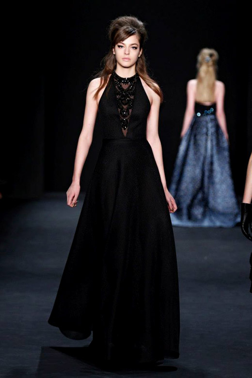 Badgley Mischka Fall-Winter 2015/2016 collection at MBFW New York