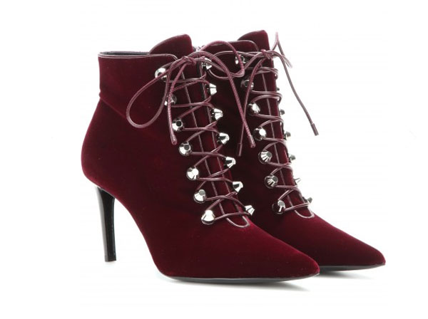 Wine red - the new shoes color