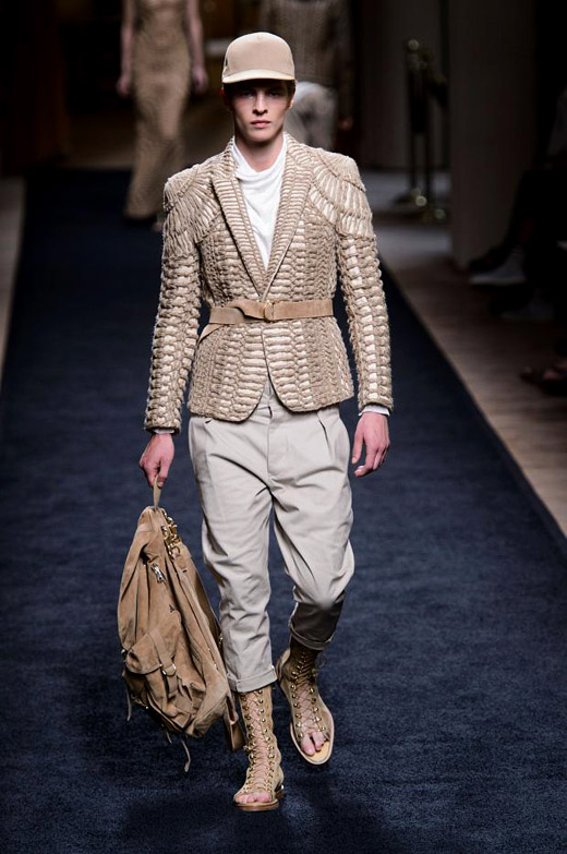 Balmain Spring-Summer 2016 menswear collection