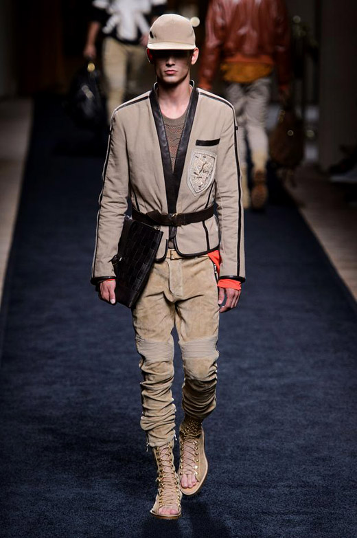 Balmain Spring-Summer 2016 menswear collection