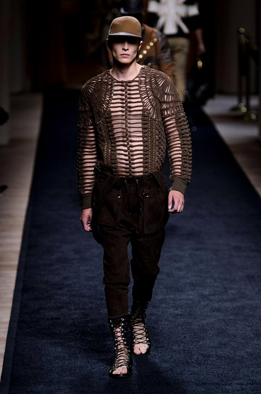 Balmain Spring-Summer 2016 menswear collection