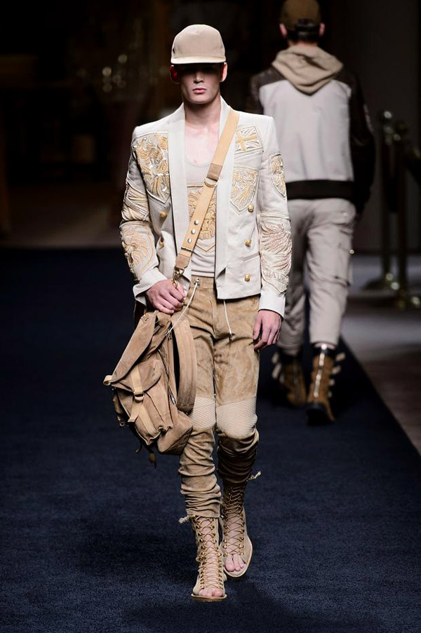 Balmain Spring-Summer 2016 menswear collection