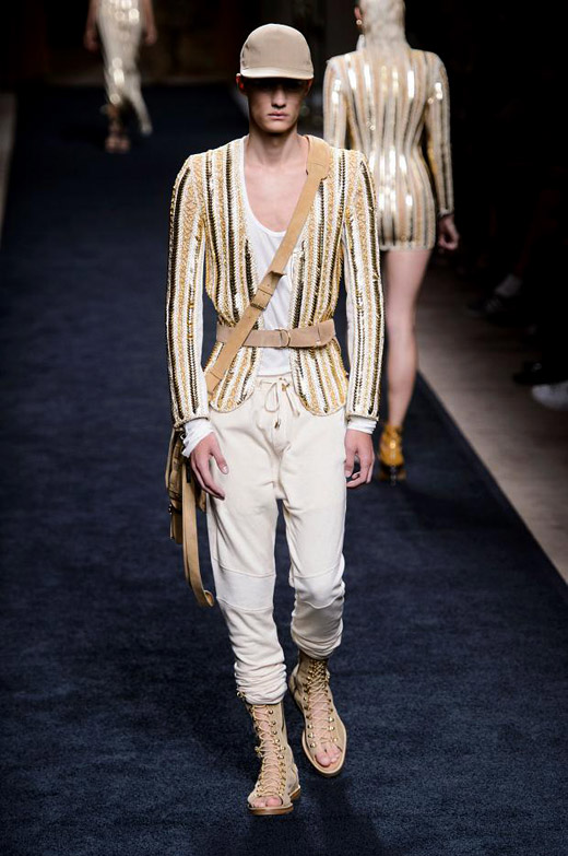 Balmain Spring-Summer 2016 menswear collection