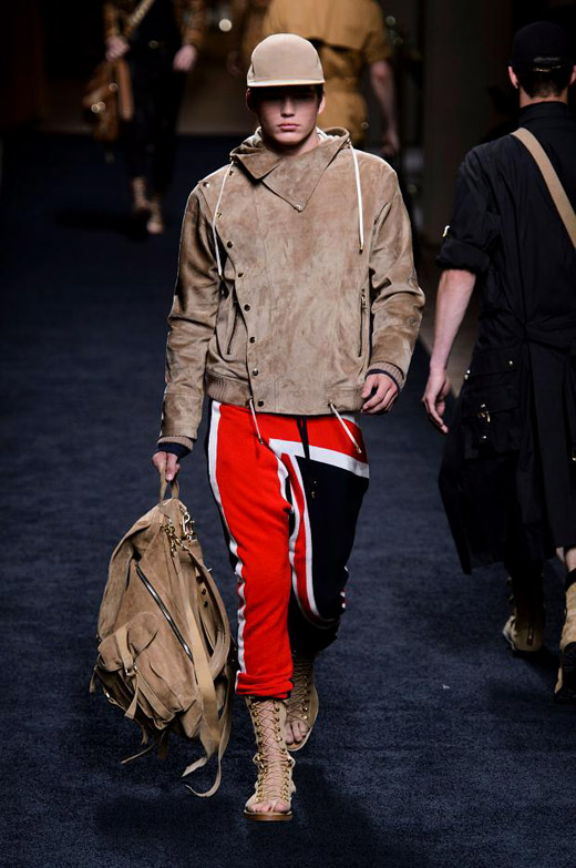 Balmain Spring-Summer 2016 menswear collection