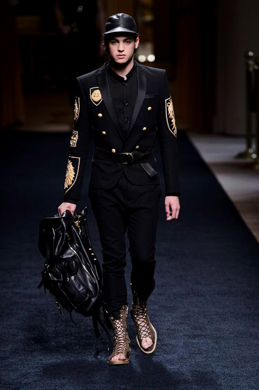 Balmain Spring-Summer 2016 menswear collection