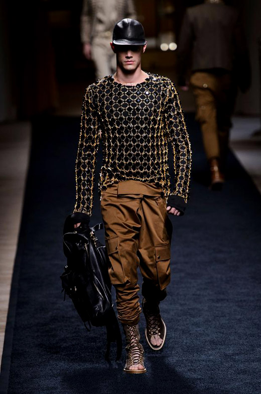 Balmain Spring-Summer 2016 menswear collection