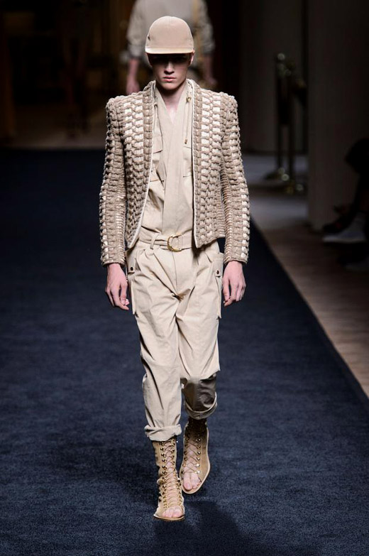 Balmain Spring-Summer 2016 menswear collection