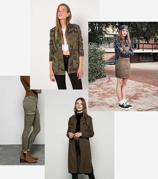 Top 4 Fall/Winter 2015 womenswear trends by Bershka