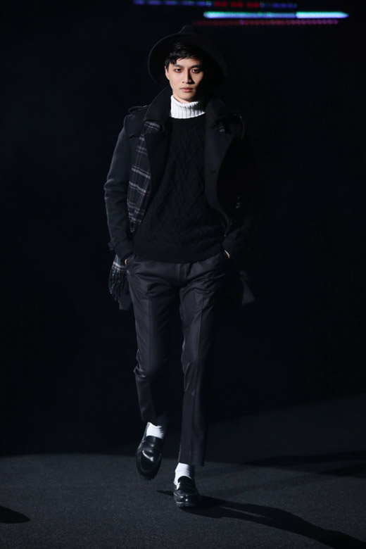 Menswear: Black by VANQUISH Fall-Winter 2015/2016 collection at MBFW Tokyo