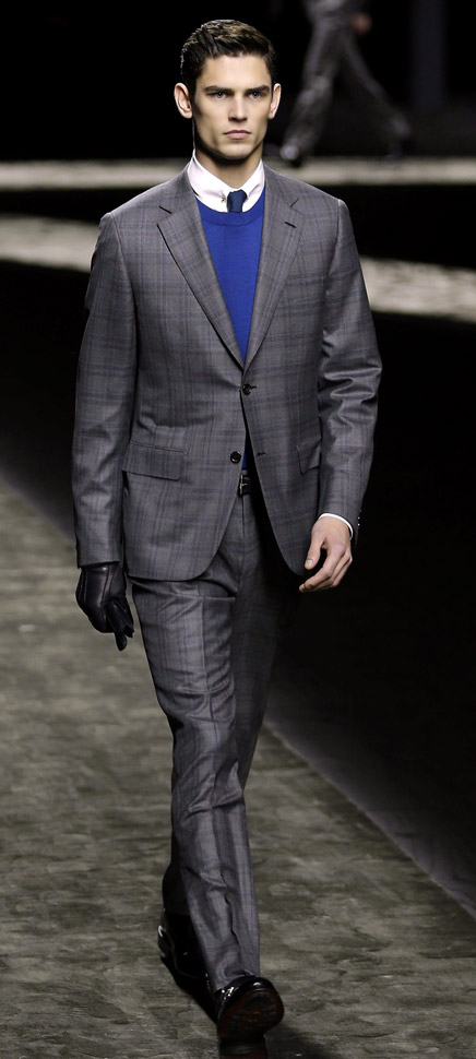 Brioni Fall-Winter 2015/2016 collection at Milan men's fashion week