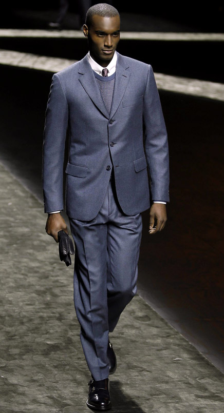 Brioni Fall-Winter 2015/2016 collection at Milan men's fashion week