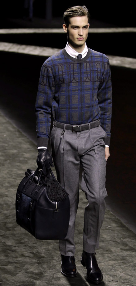 Brioni Fall-Winter 2015/2016 collection at Milan men's fashion week